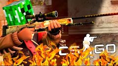 АДСКИЙ MINECRAFT DEATH RUN В CS:GO!