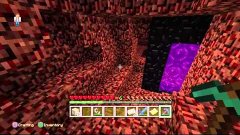 MINECRAFT PS4 EDITION | HOW TO | EPISODE 8 | BUILD THE NETHE...