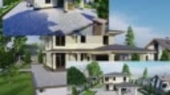 Proiect individual de casă cu 2 niveluri și garaj! 🏡