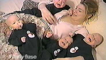 FunnyFuse Faves: Laughing Quadruplet Babies!