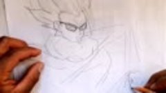 Como dibujar A GOHAN 2022 DE LA PELI SUPER HERO a pulso y lá...