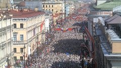 День Победы 9 мая 2016 в Санкт-Петербурге Невский проспект 7...