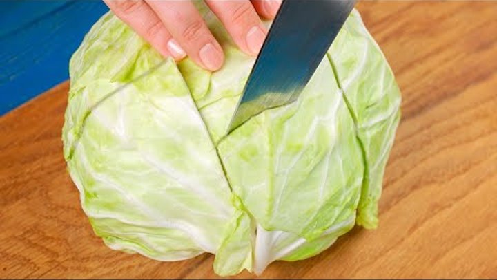Как быстро снять листья капусты для голубцов Как быстро снять листья капусты для голубцов