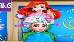 Elsa Braided Hairstyle— BEST GAMES FOR KIDS