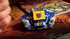 Lego Transformers - Custom Updated G1 Soundwave Review (обзо...