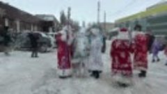 парад Дедов Морозов и Снегурочек Иловля 2021