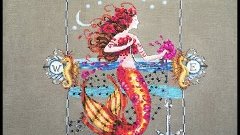 Русалка цыганка&quot; Gypsy Mermaid от Mirabili  готовая работа !...