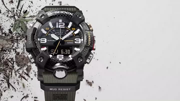 Реклама часов CASIO G-SHOCK серии MUDMASTER GG-B100 by DEKA