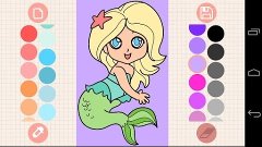 girl coloring обзор игры андроид game rewiew android