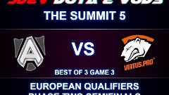 Alliance vs VP Game 3 VOD - The Summit 5 EU QLs, St 2 WB Sem...