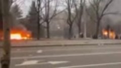 В Казахстане мятежники открыли огонь из огнестрельного оружи...