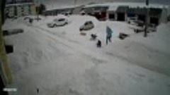 Снежная лавина сошла в Татарстане