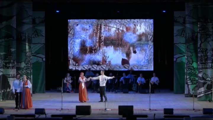 Уральский народный хор - У реки ,где краснотал