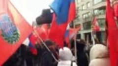 Союз десантников на Антимайдане в Москве. 21 февраля 2015