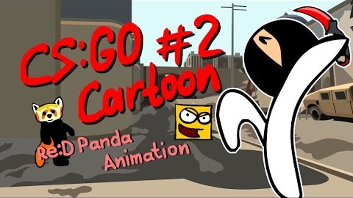 CS:GO Cartoon #2 Ninja. Re:DPanda Animation. RanZar