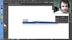 HOW TO DRAW TOOTHBRUSH IN ADOBE ILUSTRATOR!?