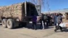 ВС РФ доставляют гуманитарку в пригороды Чернигова. 24.03.22