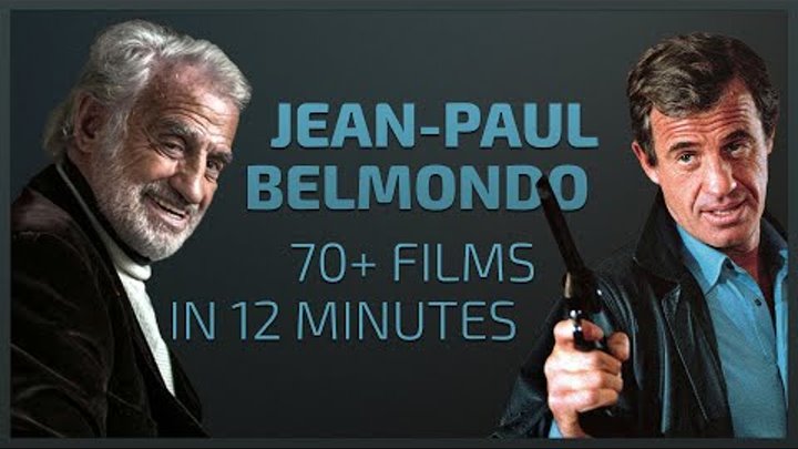 Jean-Paul Belmondo 70+ films 1957-2010 | Evolution