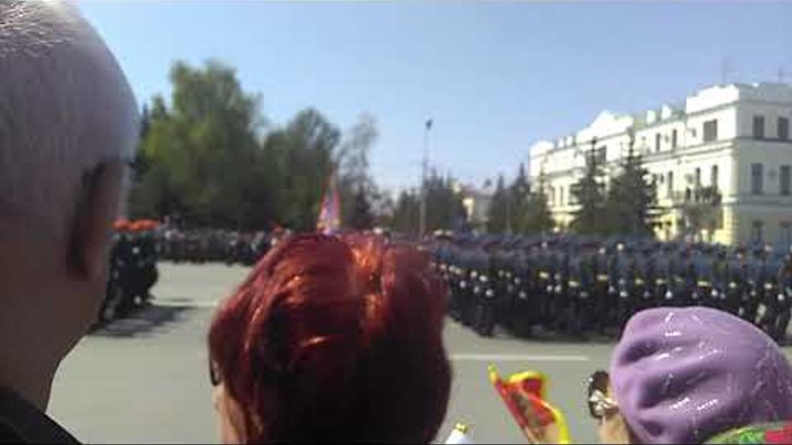 Парад Победы 2017 года в городе Омске ч.2/Victory parade 2017 in Oms ...