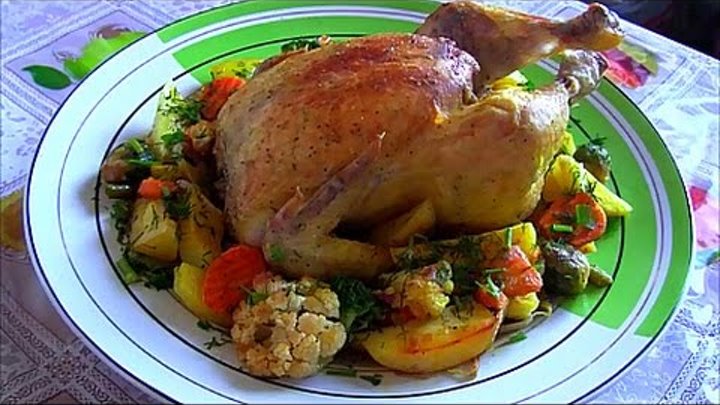 Курица с овощами фото дома Курица с овощами фото дома