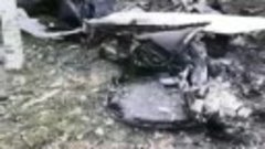 Сбитый вертолет ВСУ в Херсонской области