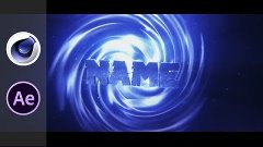NEW FREE BLUE 3D INTRO TEMPLATE [C4D, AE]