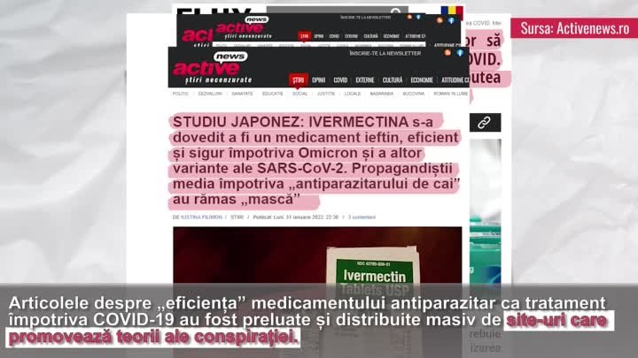 Ivermectina, medicament antiparazitar, „tratament miraculos și efici ...