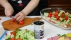 Мой любимый салат с креветками и наш Новогодний стол. Цыганк...