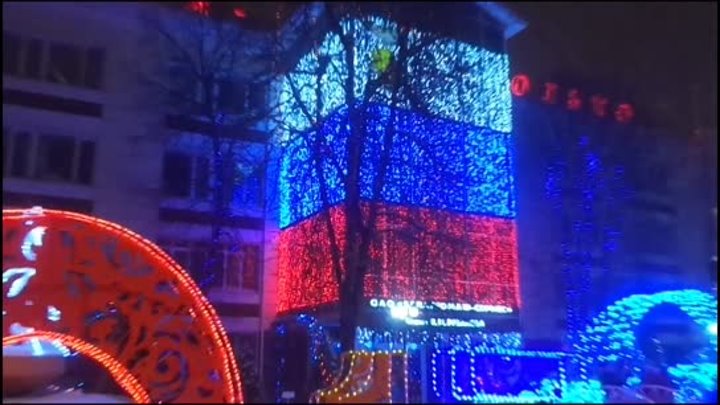Красивый клип в Белгороде! Дед Мороз со снегурочкой! Новый год 2017