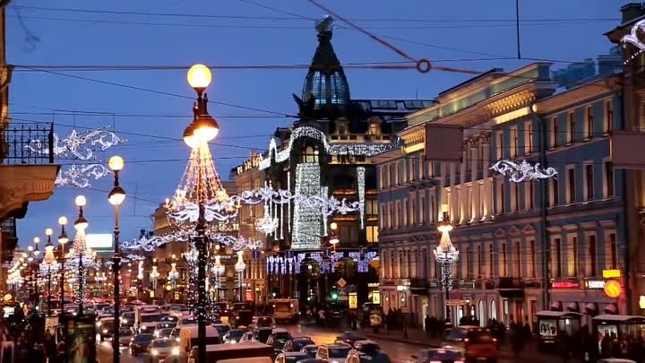 Новый год 2017  в Санкт-Петербурге