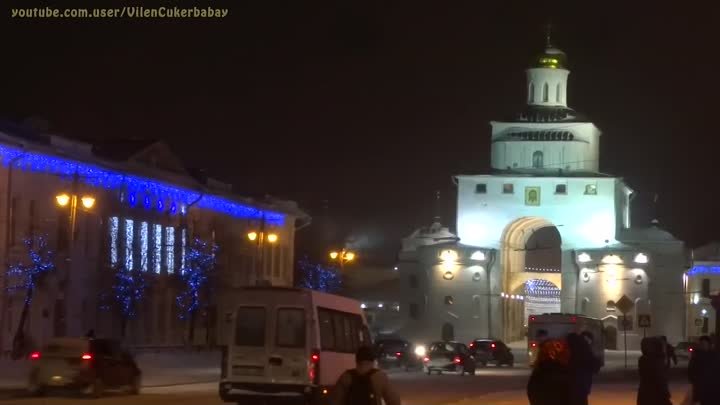 Город Владимир. Зимняя экскурсия по Владимиру. 