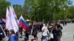 Митинг в поддержку российской армии