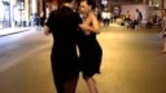 Fantastic Argentinian Tango Street Dance Accompanied By Armi...