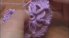 Crochet 3D Flower Tutorial  7 Как вязать крючком Цветок с аж...