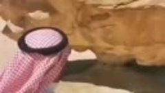 4000-летнее скальное образование в Саудовской Аравии под наз...