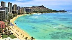 Waikiki Beach in Honolulu Hawaii 2022