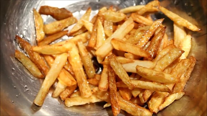 Картошка фри на сковороде фото Картошка фри на сковороде фото