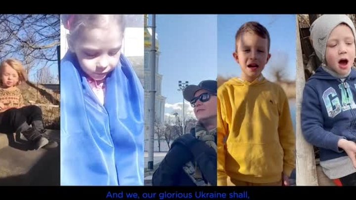 PINK FLOYD(2022) ~ Hey Hey Rise Up (feat. Andriy Khlyvnyuk of Boombox) (Official Lyrics Video)
