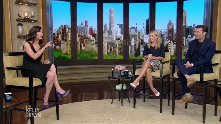 Finola Hughes on Live with Kelly & Ryan-7_20_21