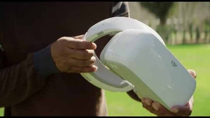 Компания DJI представила VR-шлем Goggles для управления дронами