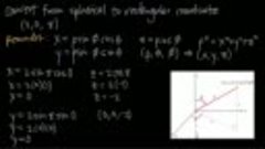 25 Multiple Integrals - Triple integrals in spherical coordi...