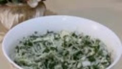 Лёгкий весенний салат «Минутка» из молодой капусты
