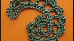 Вязание крючком ирландского кружева Урок 306 Howto Crochet I...