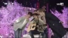 160412 KNK &amp; ASTRO - BOM BOM BOM Cherry Blossom Ending @ The...