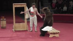 Баня с медведем. Цирк Никулина в Алматы.