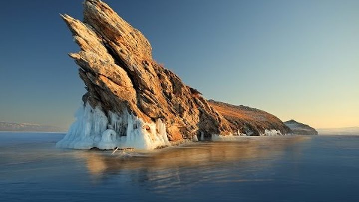 Прозрачный лед Байкала / Baikal ice