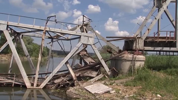 Разрушение моста фото Разрушение моста фото