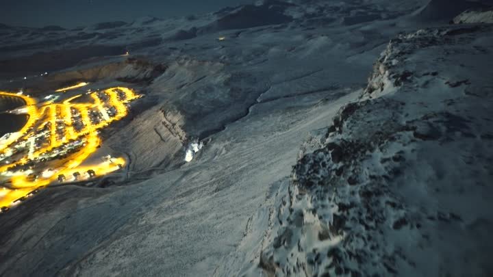 Исландия под полной луной