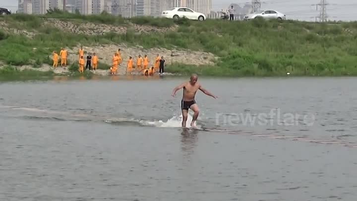 Как шаолиньский монах бежал по воде