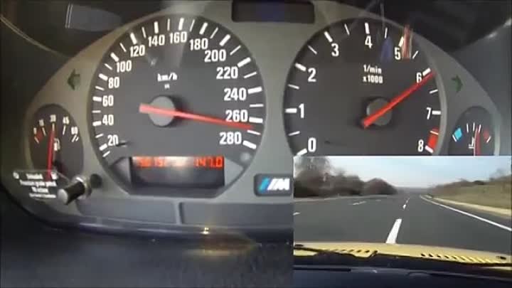 Скорость автомобиля BMW -E36